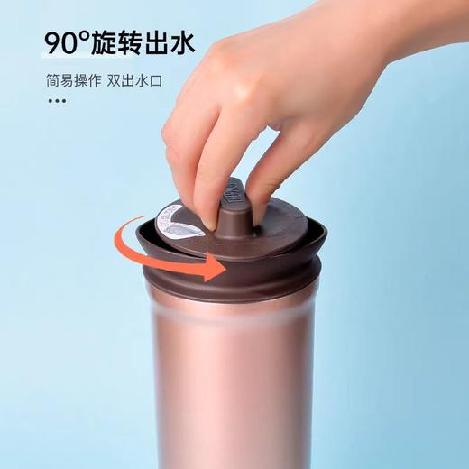 唐恩预售：日版膳魔师大容量泡茶保温壶1000ml（粉金色/不锈钢色/雪白色TTD-1000） 商品图4