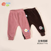 贝贝怡童装宝宝卡通奥粒绒屁屁裤秋冬婴幼儿大PP裤女儿童加绒裤子ZB3DK009 商品缩略图2