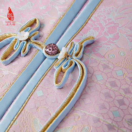 SAINTJOY/上久楷 女式宋锦外套 中式上衣 中国风 复古 栩栩  DWS24011 商品图7