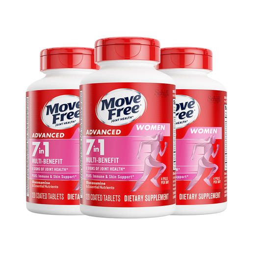 MoveFree 益节 女士氨糖120粒*3 商品图0