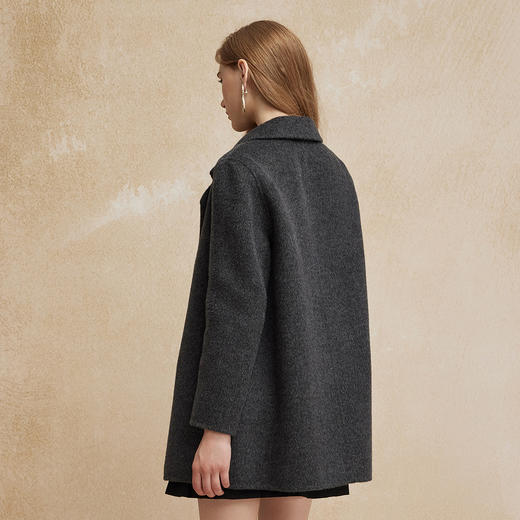 PH9052024新款双面呢一手长简约通勤大气羊毛大衣 商品图1