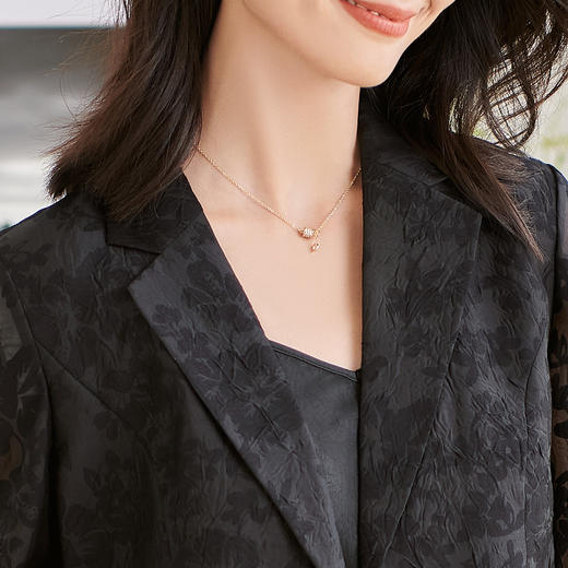 米思阳2026春季新款轻中式通勤赴宴气质西装设计感轻薄外套女3141 商品图4