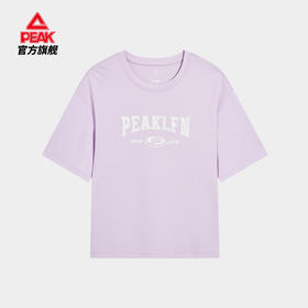 匹克2024年新款时尚生活女款圆领短T恤F6242176/F6242178