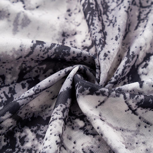 剩S 米思阳2026春季新款国风泼墨感网纱T恤轻薄透气长袖上衣女3578 商品图3