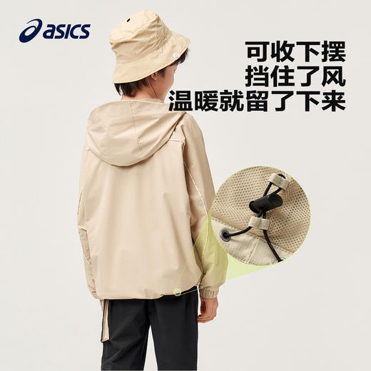 【商城同款】ASICS/亚瑟士童装特氟龙三防外套吸湿速干户外夹克新 商品图3
