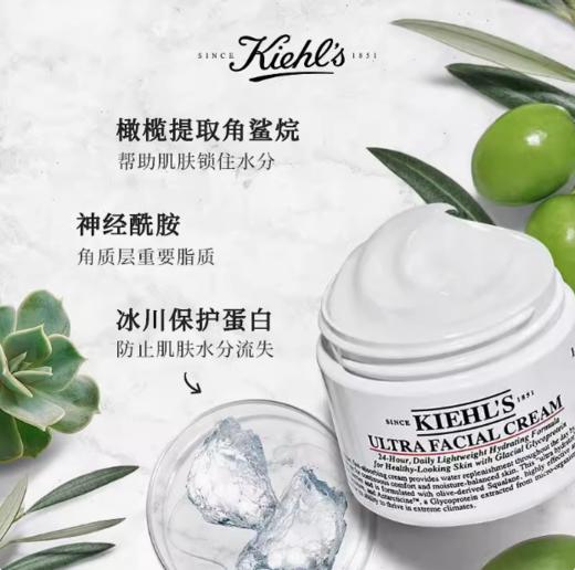 【KIEHL’S/科颜氏高保湿面霜】补水保湿干皮滋润修护改善肌肤125ml 商品图3