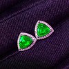 1.2ct 祖母绿耳钉 商品缩略图3
