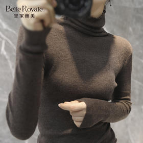 春秋女款高领轻薄针织衫打底上衣可外穿SZ2705