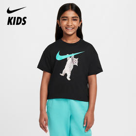 Nike Sportswear 大童（女孩）T恤 FZ5538