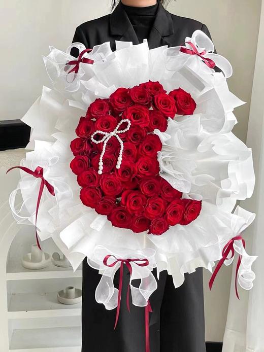 月亮代表我的心33支52支花束 商品图7