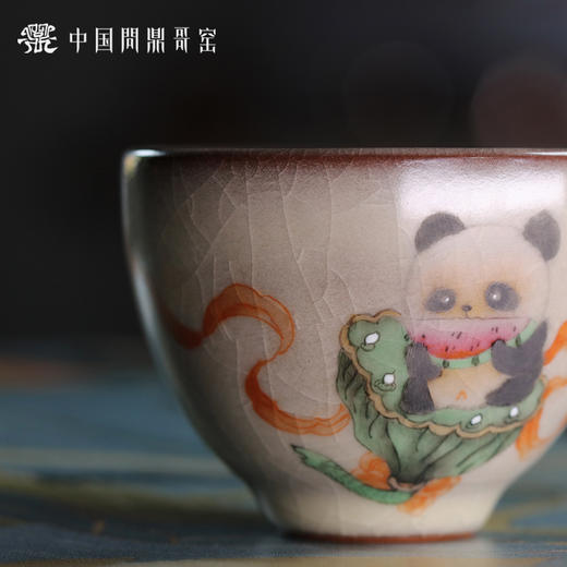 问鼎哥窑碎玉韶秀杯（憨态可掬） 商品图4