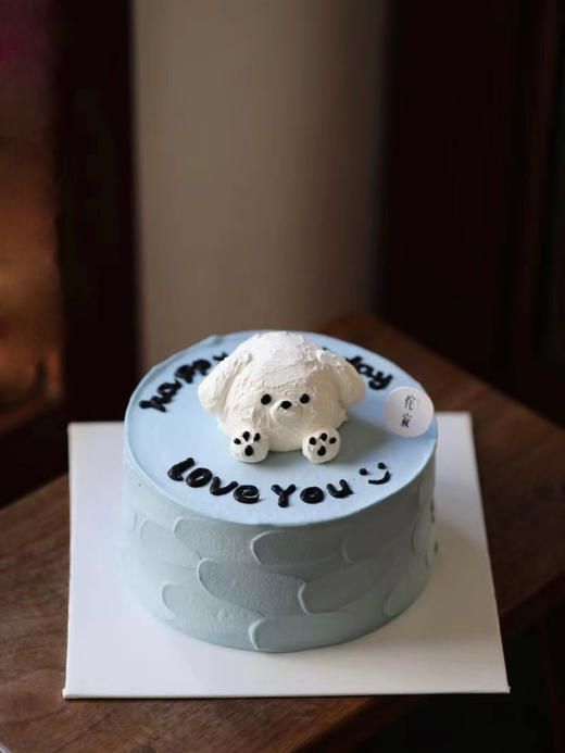 【客定】可爱小狗蛋糕0029 商品图0