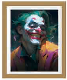 （文创）东韵6寸相框小丑3#