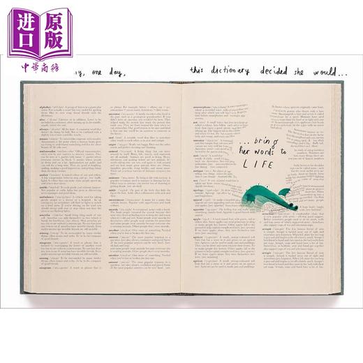 【中商原版】奥利弗 杰弗斯 字典之书 Oliver Jeffers The Dictionary Story 英文原版 儿童绘本故事图画书 精品绘本 精装进口 商品图1