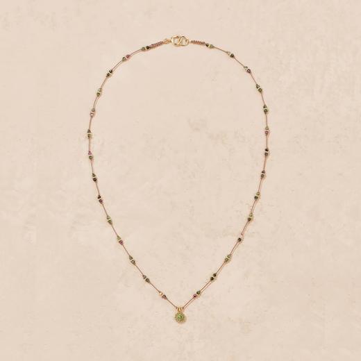 订购8周到｜Tityaravy-COLLIER-珐琅 绿色 项链［法国设计师］ 商品图1