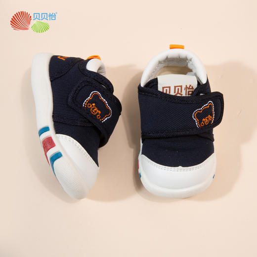 贝贝怡童鞋儿童学步鞋宝宝鞋2024春秋款男女童稳步鞋魔术贴幼童鞋ZB3DX018 商品图5