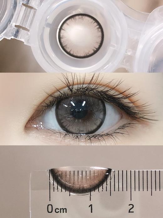 Doriscon旗下 ·半年抛 白金糯米&芝士奶青 ｜14.5mm白狮参考着色大直径   2片 商品图1