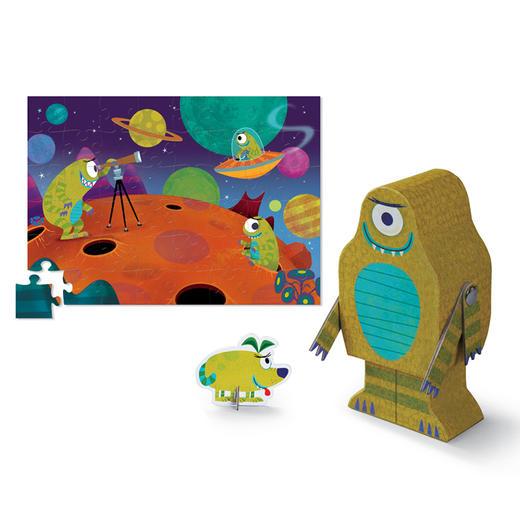 【大J专享】美国鳄鱼谷 益智拼图 商品图4