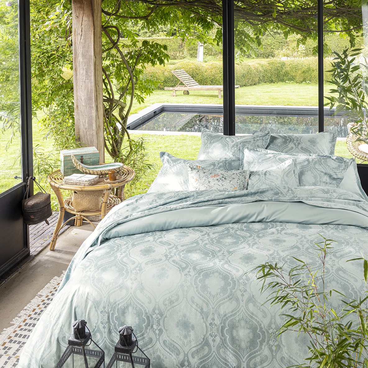 AT邸尔铂·法国进口奢华家纺Shalimar一千零一夜系列床品四件套