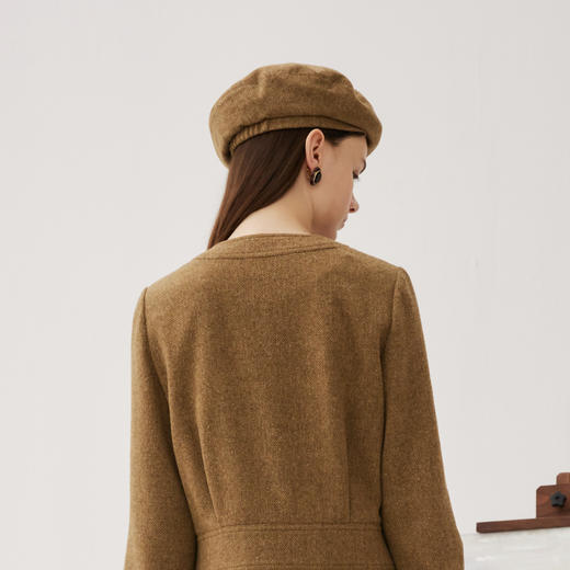 谜底贝雷帽女2024秋季新品复古风百搭时尚出游搭配帽子243MQ1351 商品图2