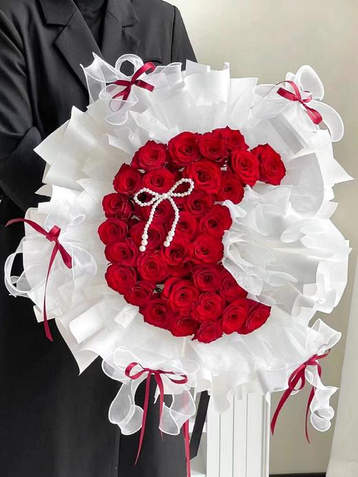 月亮代表我的心33支52支花束 商品图5