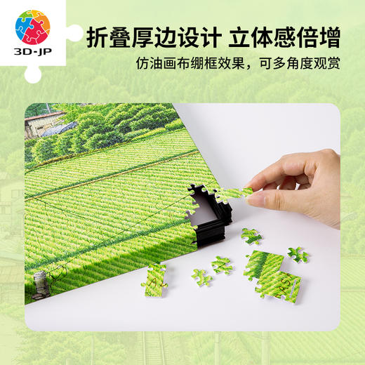 1336片 无框塑料拼图 HN1359 松本忠-追寻夏日的旅程 商品图3