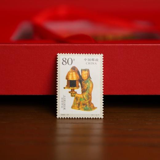 央视《国家宝藏》节目授权 《国家宝藏》珍邮大全 收录23套共100枚文物珍邮和一枚999足金金砖 商品图6