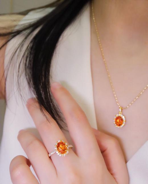 2.49ct 4.13g 芬达石戒指 商品图5