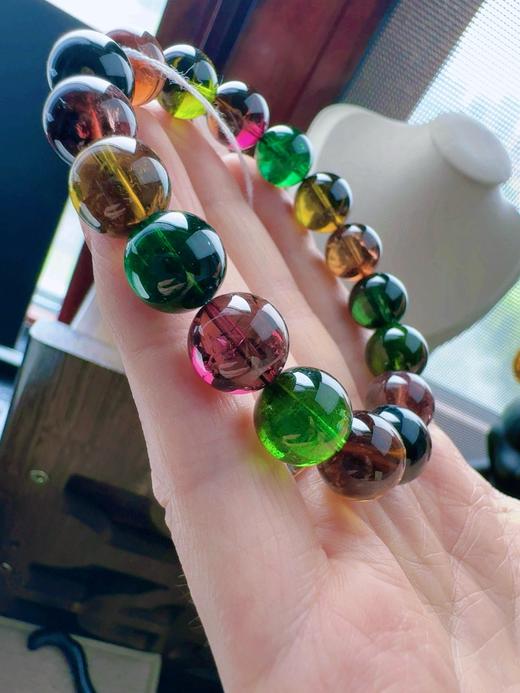 40.53g 11.2mm 碧玺手链 商品图5