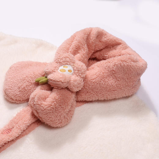 都市丽人睡衣亲情蜜语长袖家居服北极绒厚女士法兰绒套装LHT9B2 商品图5