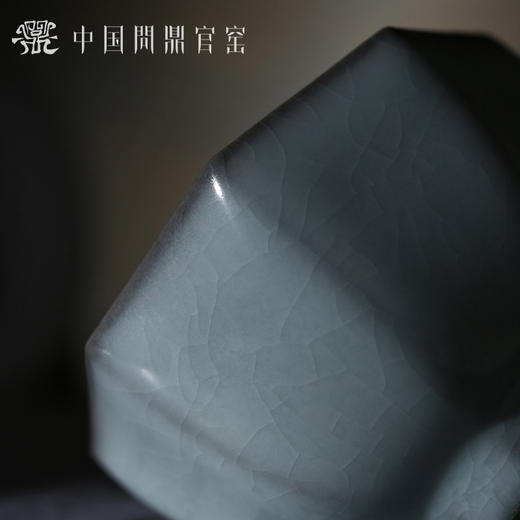 问鼎官窑庚子宋青直口八方杯 商品图1