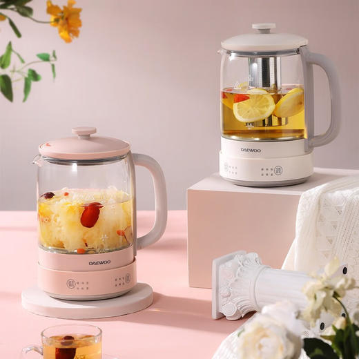 大宇（DAEWOO）养生壶恒温家用多功能1.5L烧水壶煮茶器DYYS-15N80 商品图0