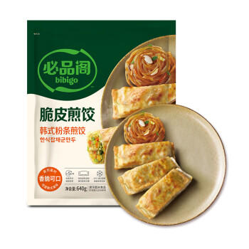 必品阁（bibigo）脆皮煎饺 韩式粉条640g 约25只 半成品年夜饭锅贴开学季早餐速冻 商品图6