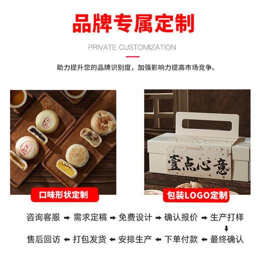 传统手工糕点火腿海苔绿豆酥饼点心零食小吃伴手礼中式茶点心批发 商品图2