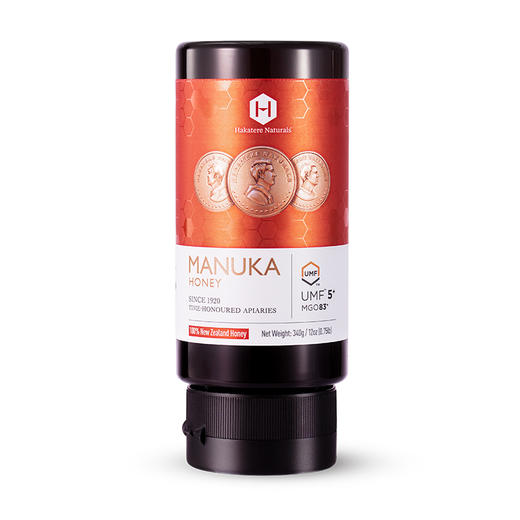 荷塔威-麦卢卡蜂蜜UMF5+挤压瓶340g 商品图1
