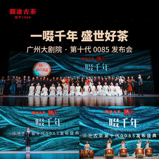 澜沧古茶2022年0085大饼普洱茶熟茶云南茶叶景迈古树熟普 商品图3