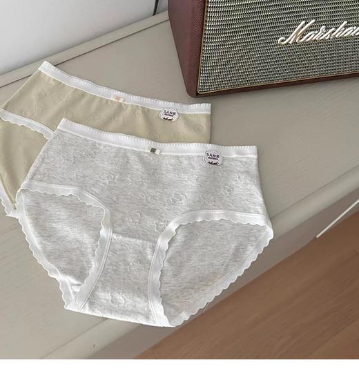 【一眼就选中的内内】A类婴儿棉 舒适四季款 5A级 纯棉内裤女士全棉裆部女生三角裤，柔软裤腿包边 亲肤贴合不紧绷。ry 商品图3