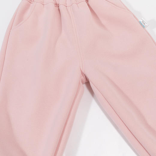 贝贝怡【复合牛奶丝】2024秋装新款女童裤子休闲简约甜酷亲肤长裤ZB3DK042 商品图8