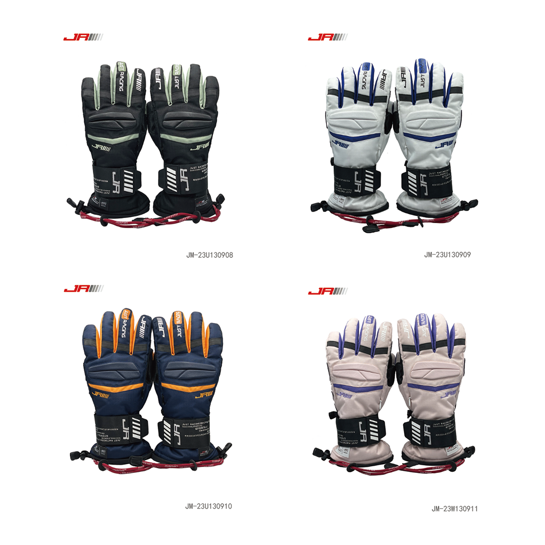 JR嘉锐森 23-24 【2023灵动系列】 内护掌防护五指滑雪手套基础款