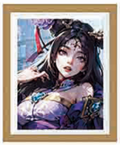 （文创）东韵6寸相框王者荣耀03#