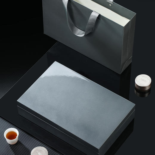 见山烤漆木盒【12小罐 灰色】80元一套/一件12套 商品图1