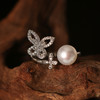 Manreya玛芮雅蝴蝶梦境珍珠戒指小众设计 商品缩略图4