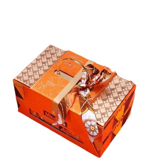 美荻斯月饼礼盒装水果坚果馅中秋节日礼品企业福利团购批发代发 商品图4