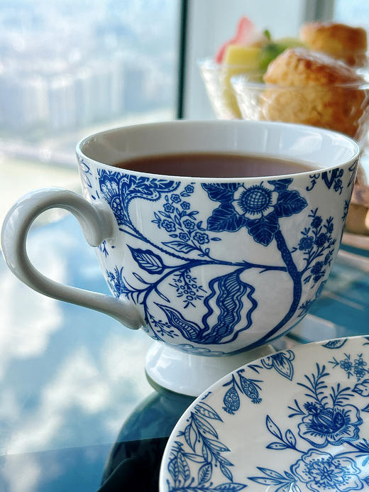 藏品级！高级感溢出屏幕【皇家摩尔花序绮梦咖啡杯】新骨瓷 手工描绘无铅铬无重金属 商品图3