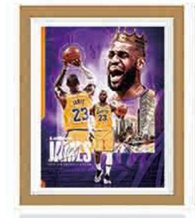 （文创）东韵6寸相框体育明星13#