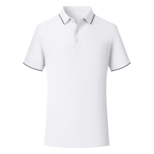 自由基地夏季新款180克桑蚕丝短袖polo翻领轻商务吸湿透气休闲T恤 NMT-2160 商品图2