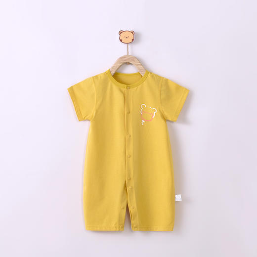 【夏季轻薄连体衣】高档a类短袖长裤婴儿连体衣夏季新生儿哈衣宝宝爬服外出全棉睡衣 商品图2