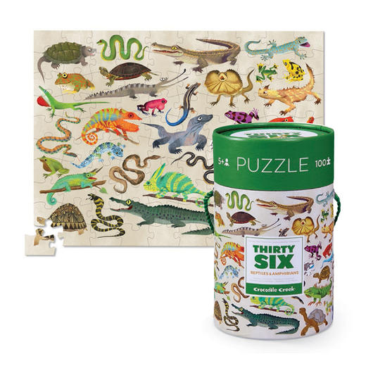 【大J专享】美国鳄鱼谷 益智拼图 商品图0