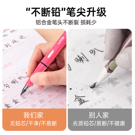 【15.9/套】迪士尼永恒铅笔不用削换头铅笔黑科技不断芯写不完学生写字专用笔 商品图5