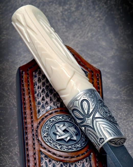 三希堂  现代刀系列  乌兹钢觉醒之刃  未开刃 商品图8